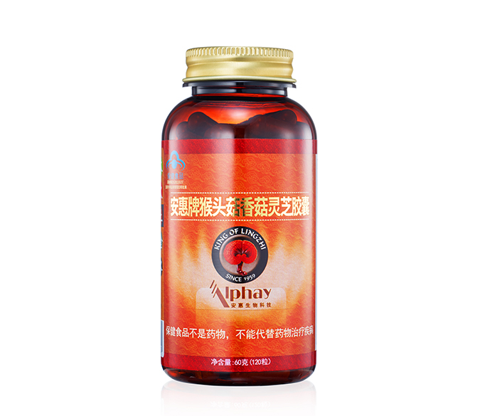 乐虎-lehu牌猴头菇香菇<br/>灵芝胶囊