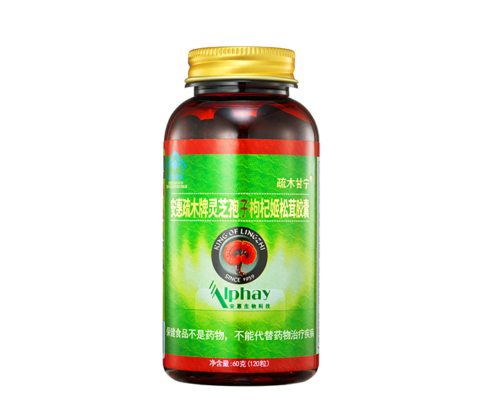 乐虎-lehu疏木牌灵芝孢子枸杞姬松茸胶囊